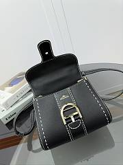 Delvaux Brillant Mini Whole-Grain Leather Black 20x12x15cm - 5