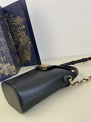 Dior 30 Montaigne Amber Mini Bucket Bag Black 17x18x8cm - 4