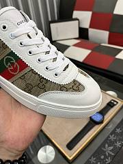 Gucci White Beige Sneaker - 5