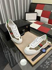 Gucci White Beige Sneaker - 4