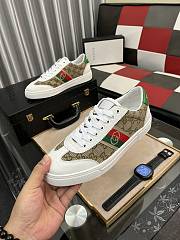 Gucci White Beige Sneaker - 3