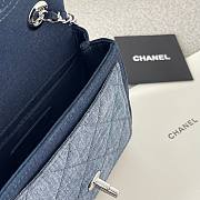 Chanel Bicolor CC Medallion Graphic Denim 17cm  - 5