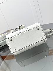 Delvaux Brillant Mini Whole-Grain Leather White 20x12x15cm - 3