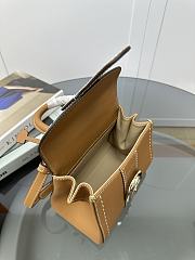 Delvaux Brillant Mini Whole-Grain Leather Brown 20x12x15cm - 4