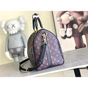 Louis Vuitton LV Keepall Monogram 45 Black Pink 45x27x20cm - 5