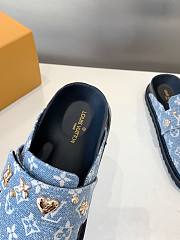 Louis Vuitton LV Denim Clog Slides - 2