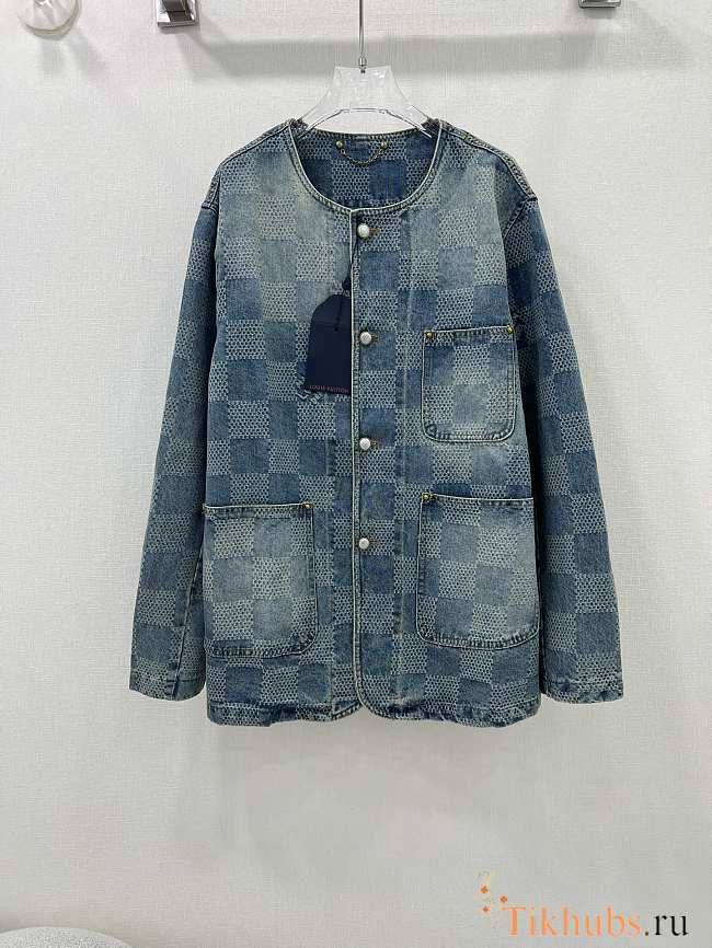 Louis Vuitton LV Damier Denim Chic Jacket - 1