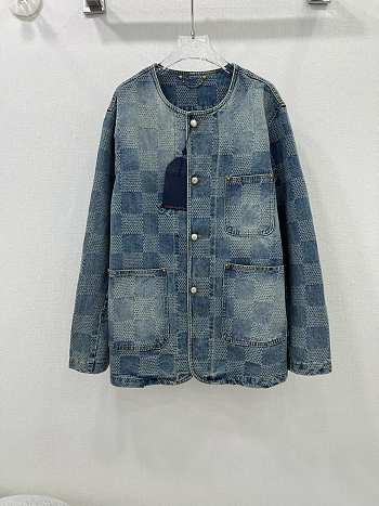 Louis Vuitton LV Damier Denim Chic Jacket