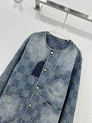 Louis Vuitton LV Damier Denim Chic Jacket - 4