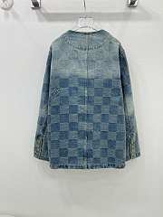 Louis Vuitton LV Damier Denim Chic Jacket - 2