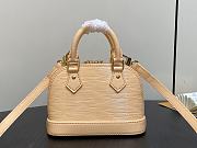 Louis Vuitton LV Nano Alma Bag Beige 18 x 12 x 8 cm - 4