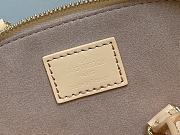 Louis Vuitton LV Nano Alma Bag Beige 18 x 12 x 8 cm - 2