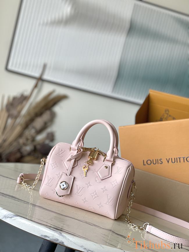 Louis Vuitton LV Speedy Bandoulière 20 Pink 20x12x13.5cm - 1