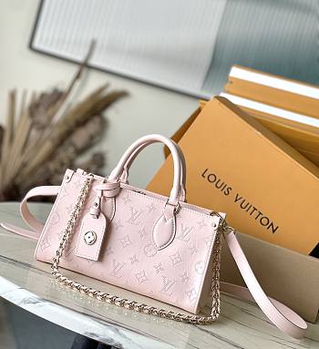 Louis Vuitton LV OnTheGo East West Pink 25x13x10cm