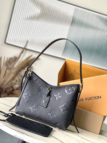 Louis Vuitton LV Carryall PM Black 29x24x12cm