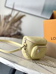 Louis Vuitton LV Mini Bumbag In Yellow 17x12x9.5cm - 4