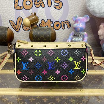 Louis Vuitton LV Limited Black Bag 21.5x12.5x4cm