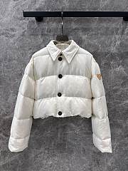 Louis Vuitton LV Short Down Jacket White - 1