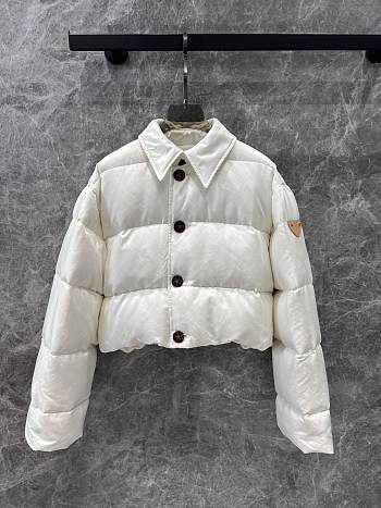 Louis Vuitton LV Short Down Jacket White