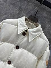 Louis Vuitton LV Short Down Jacket White - 4