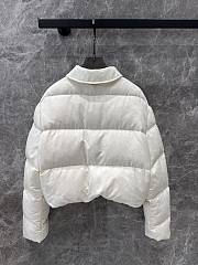 Louis Vuitton LV Short Down Jacket White - 2