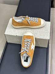 Golden Goose V-Star LTD Camel Suede Sneaker - 5