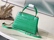 Louis Vuitton LV Capucines BB Crocodile Green 27cm - 3