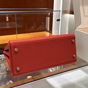 Hermes Kelly Bag Red Gold Togo 28cm - 2