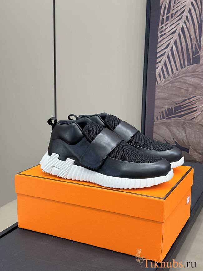 Hermes H Sneaker Black - 1