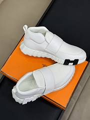 Hermes H Sneaker White - 4