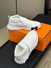 Hermes H Sneaker White - 3