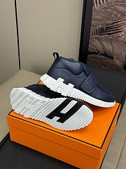 Hermes H Sneaker Blue - 5