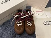 Alexander McQueen Flexion Brown Suede Sneaker - 5