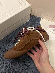 Alexander McQueen Flexion Brown Suede Sneaker - 2