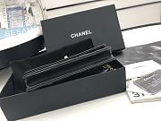 Chanel Wallet Chain Woc Black Gold Lambskin 19cm - 5