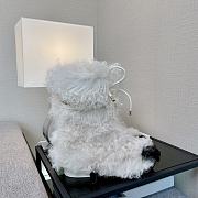 Chanel Fur Upper Boots Low - 4
