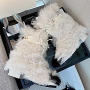 Chanel Fur Upper Boots Low - 2