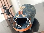 Celine Bucket Bag Denim Blue 19x15x15cm - 3