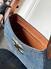 Celine Tilly Bag Denim Blue 22x13.5x4cm - 4