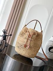 Celine Clara Bag Raffia Natural 23x25x20cm - 1