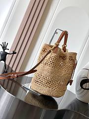 Celine Clara Bag Raffia Natural 23x25x20cm - 4