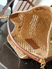 Celine Clara Bag Raffia Natural 23x25x20cm - 3