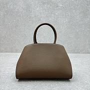 Ferragamo Hug Tote Bag Grey 31.5x19x22cm - 4