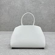 Ferragamo Hug Tote Bag White 31.5x19x22cm - 5