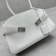 Ferragamo Hug Tote Bag White 31.5x19x22cm - 4