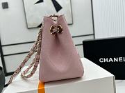 Chanel Bucket Bag Pink Caviar 16x15x9cm - 4