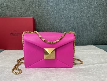 Valentino Garavani One Stud Pink Bag 19x14x11cm