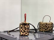 Valentino Rockstud Hair Leopard Box Bag 19x12x8cm - 6