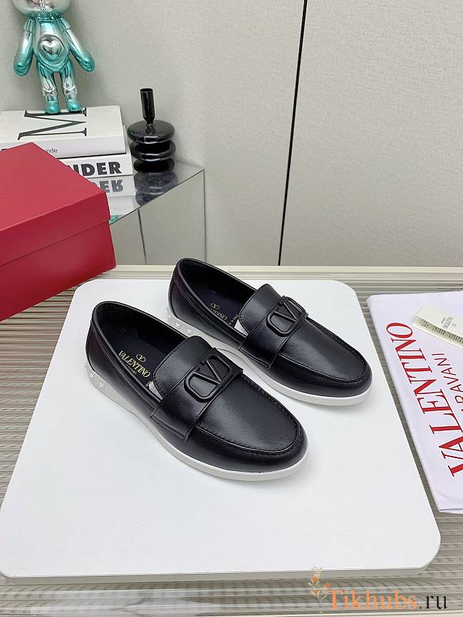 Valentino Black Loafer  - 1