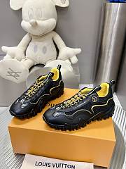 Louis Vuitton LV Rush Sneaker Black Yellow - 4
